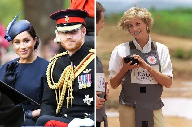 Prince Harry, Meghan Markle, Princess Diana